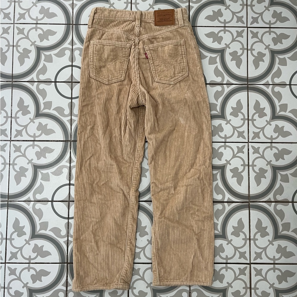 Corduroy Levi's jeans